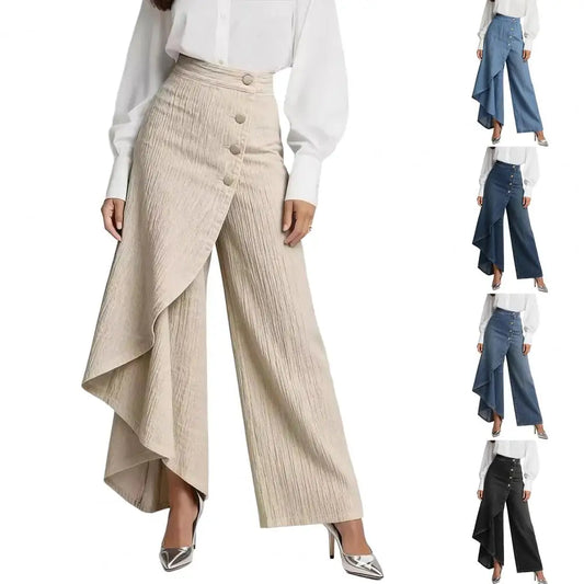 Pantalón de Pierna Ancha para Mujer