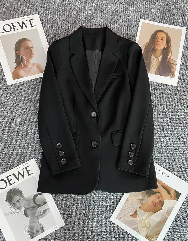 Blazer Clásico de Dos Botones