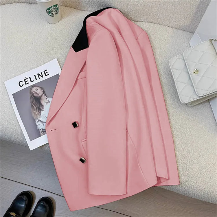 Blazer de Diseño Coreano Elegante