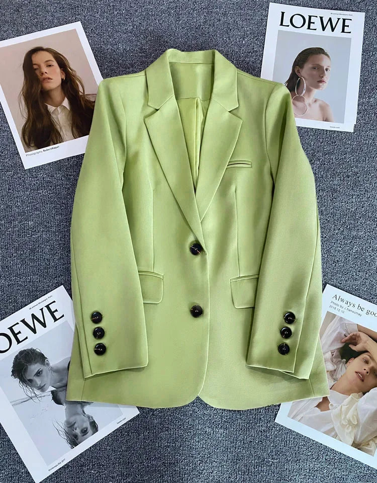 Blazer Clásico de Dos Botones
