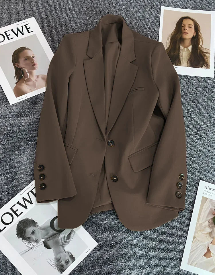 Blazer Clásico de Dos Botones