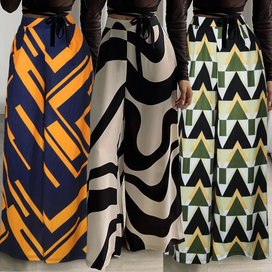 Pantalón Estampado Gráfico