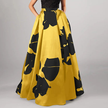 Falda Bohemia Floral Maxi S-XXL