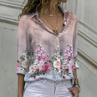 Blusa Casual Diseño Estampado S-5XL