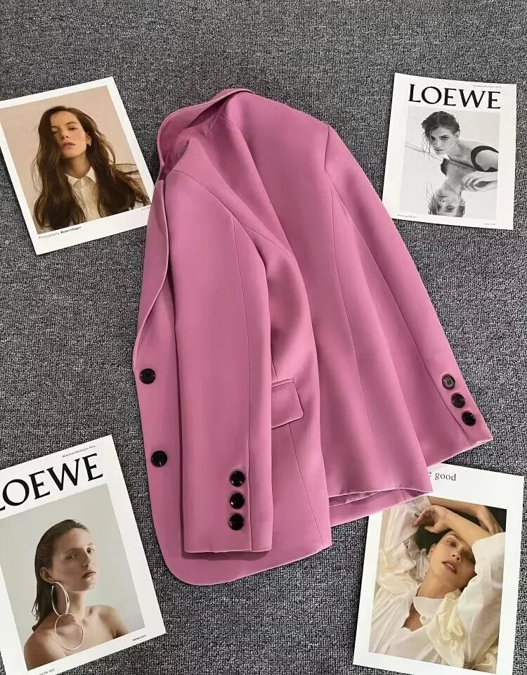 Blazer Clásico de Dos Botones