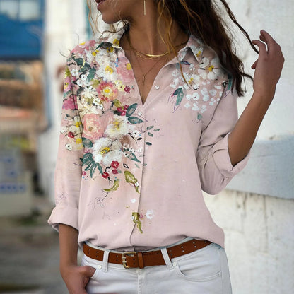 Blusa Casual Diseño Estampado S-5XL