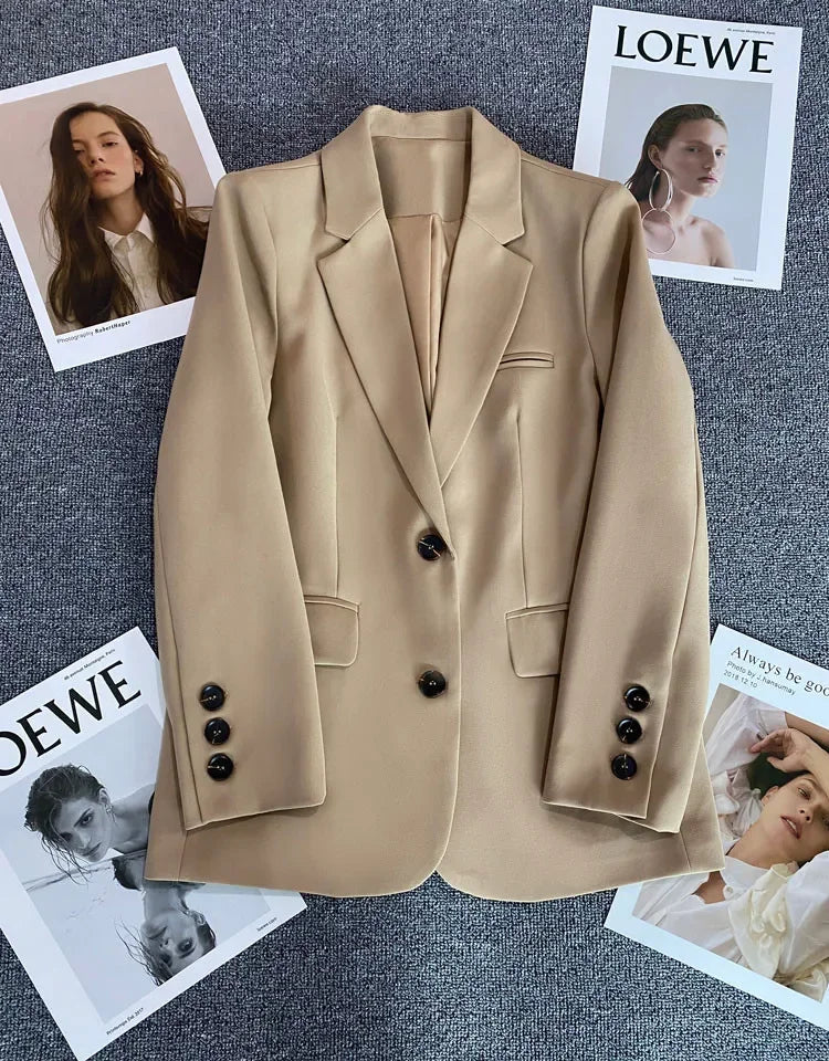 Blazer Clásico de Dos Botones