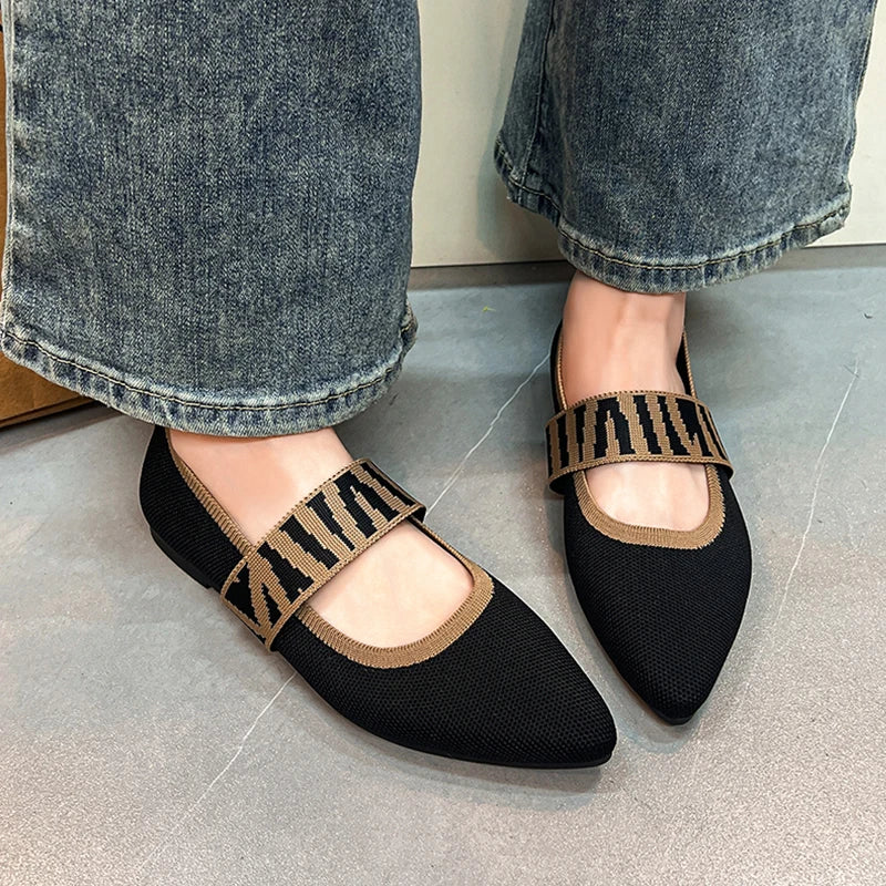 Zapatos Planos Elegantes para Mujer – Diseño Ligero y Versátil