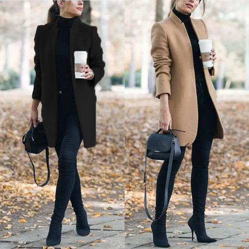 Abrigo Elegante de Invierno M-5XL