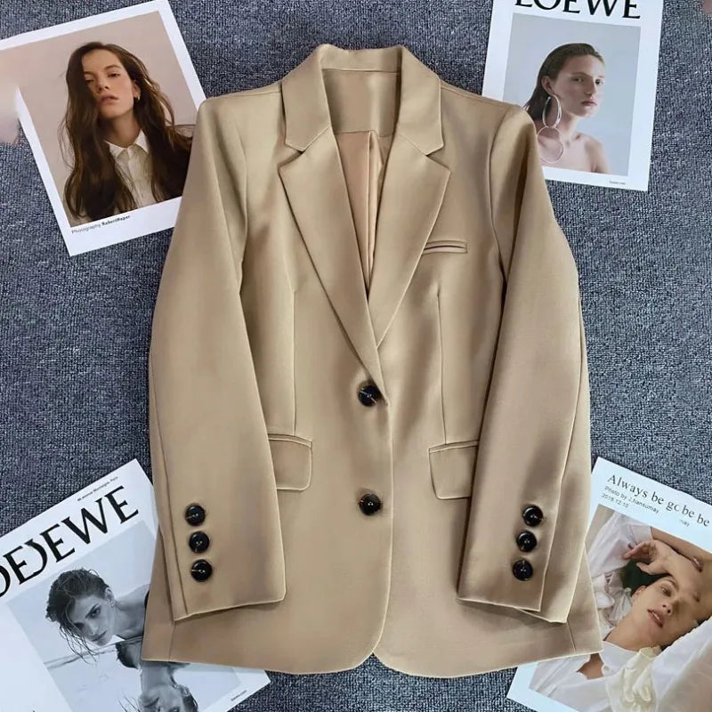 Blazer Clásico de Dos Botones
