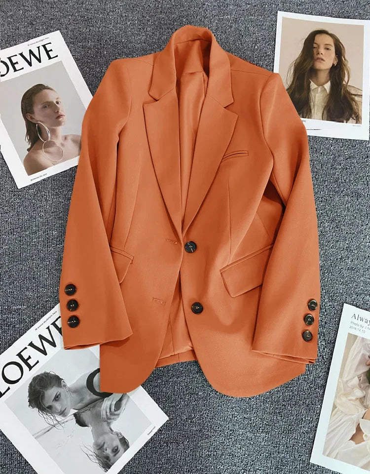 Blazer Clásico de Dos Botones