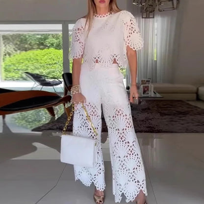 Conjunto Francés de Encaje