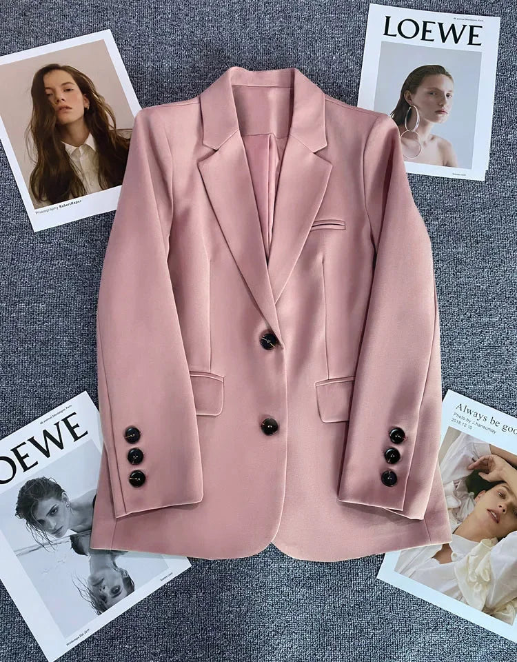 Blazer Clásico de Dos Botones