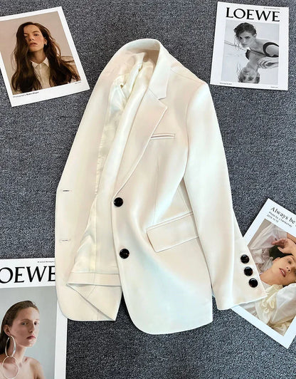 Blazer Clásico de Dos Botones