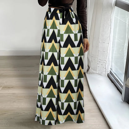 Pantalón Estampado Gráfico