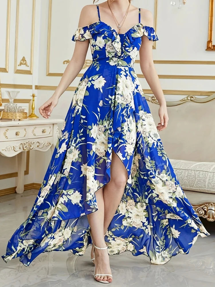 Vestido Largo Estampado Floral S-XL