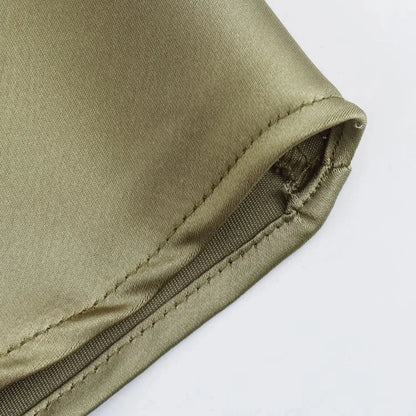 Vestido Midi de Satén