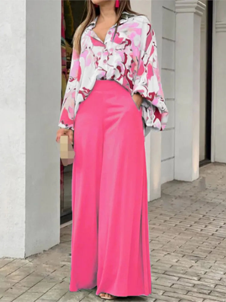 Conjunto Camisa Estampada S-XXXL