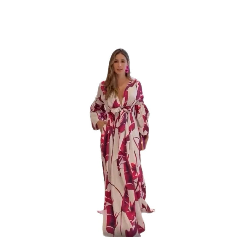 Vestido Maxi Floral XS-XXL
