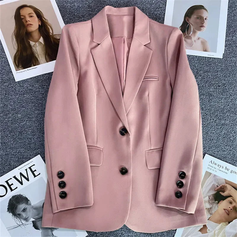 Blazer Clásico de Dos Botones