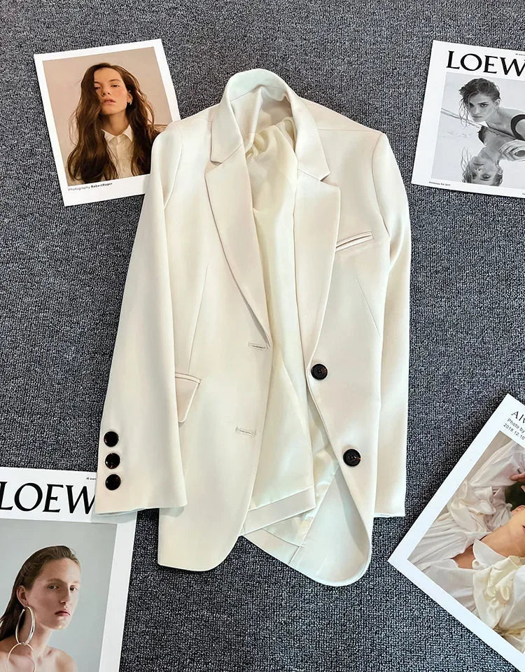Blazer Clásico de Dos Botones