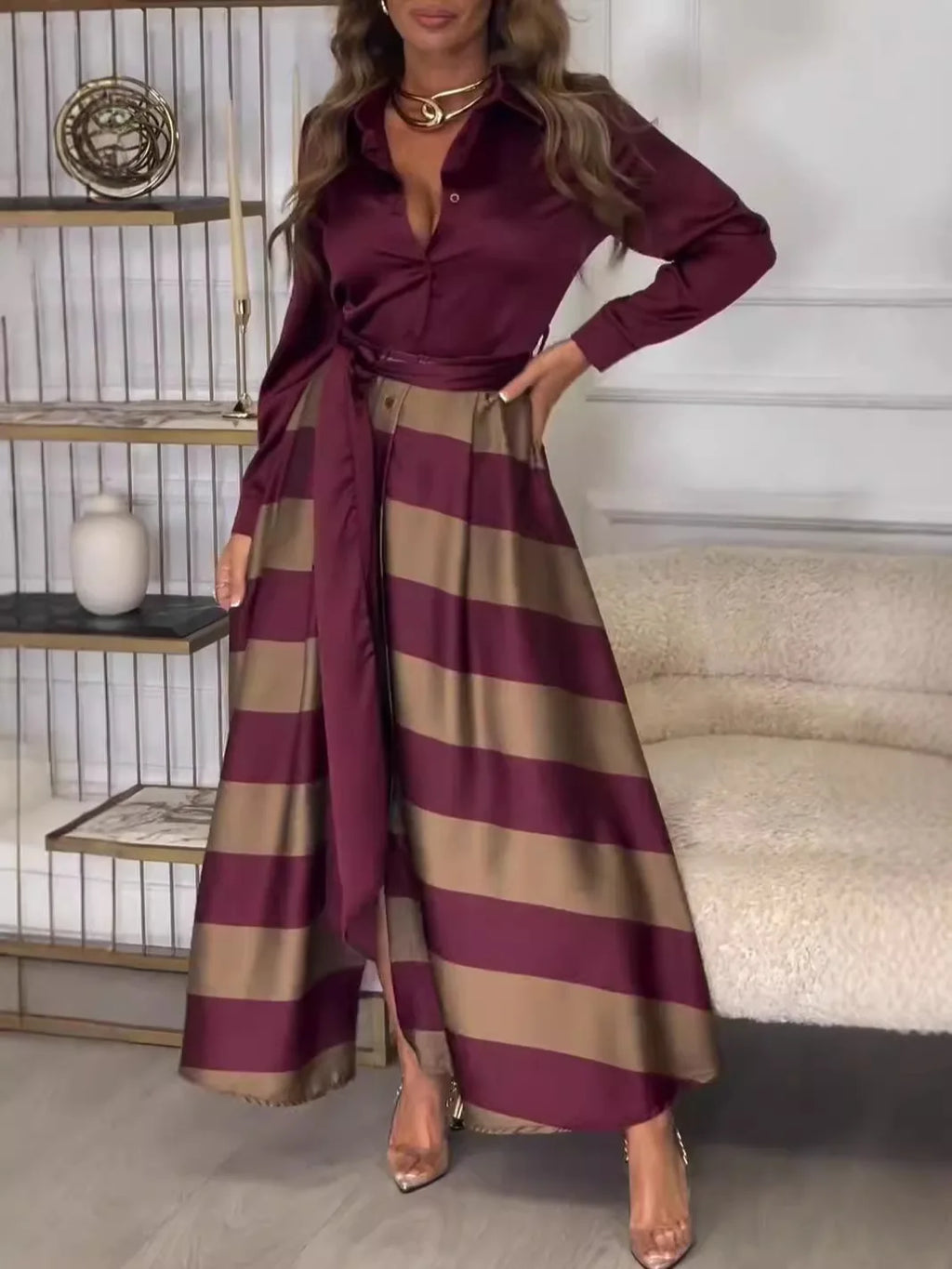 Vestido Estilo Británico S-XXL