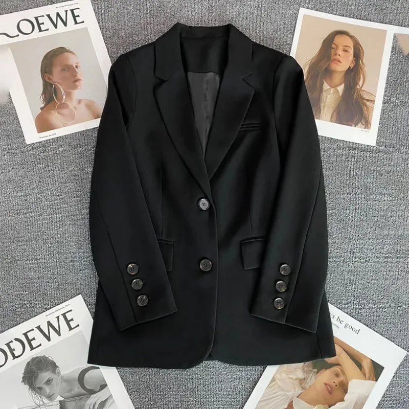 Blazer Clásico de Dos Botones
