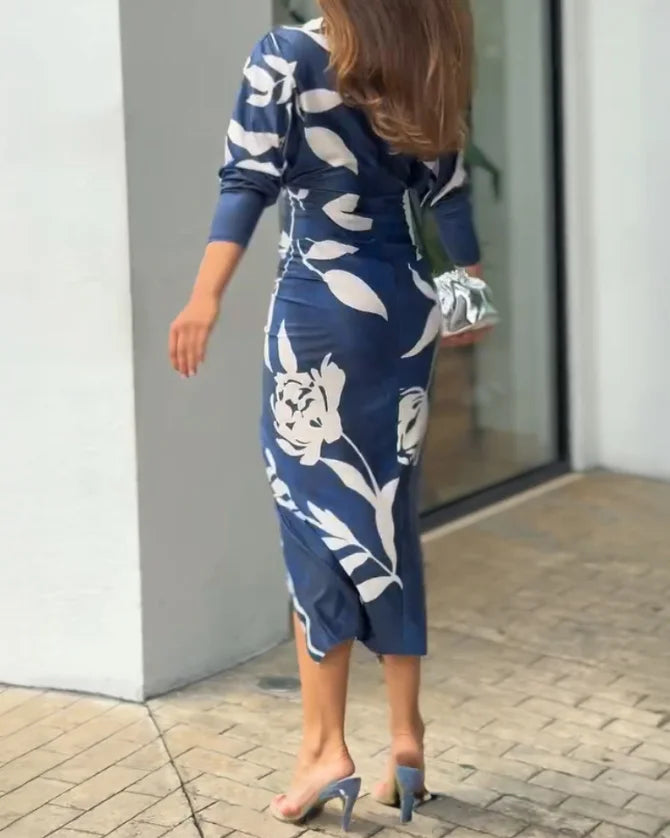 Vestido Elegante Floral S-XL