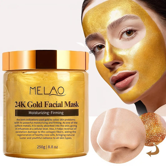 Mascarilla Facial de Oro 24K MELAO - 250g