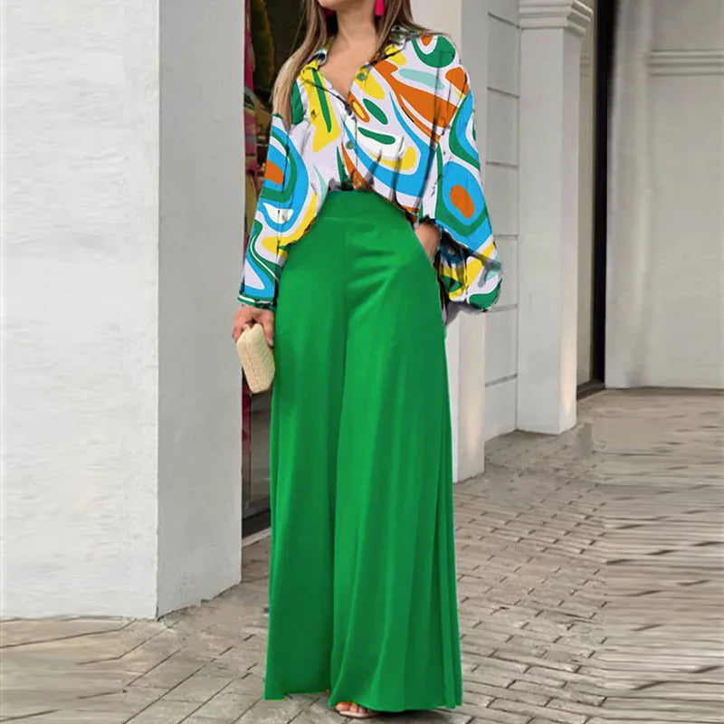 Conjunto Camisa Estampada S-XXXL