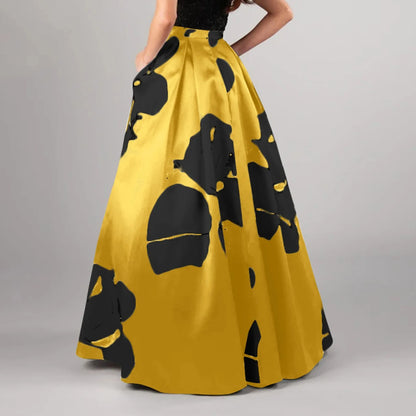 Falda Bohemia Floral Maxi S-XXL