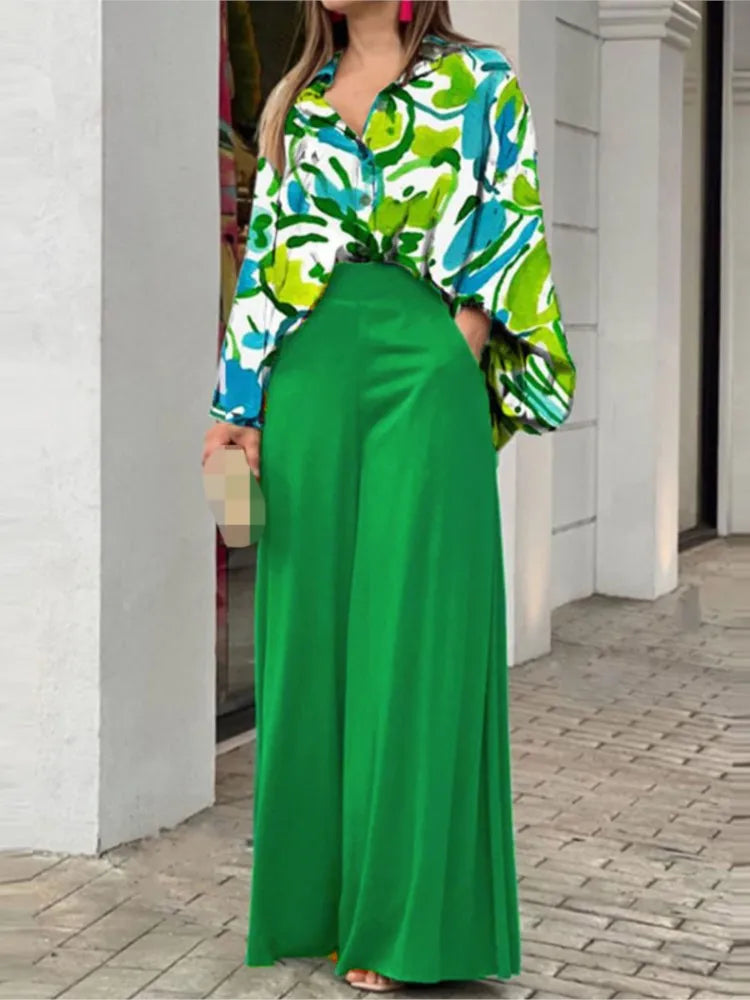 Conjunto Camisa Estampada S-XXXL