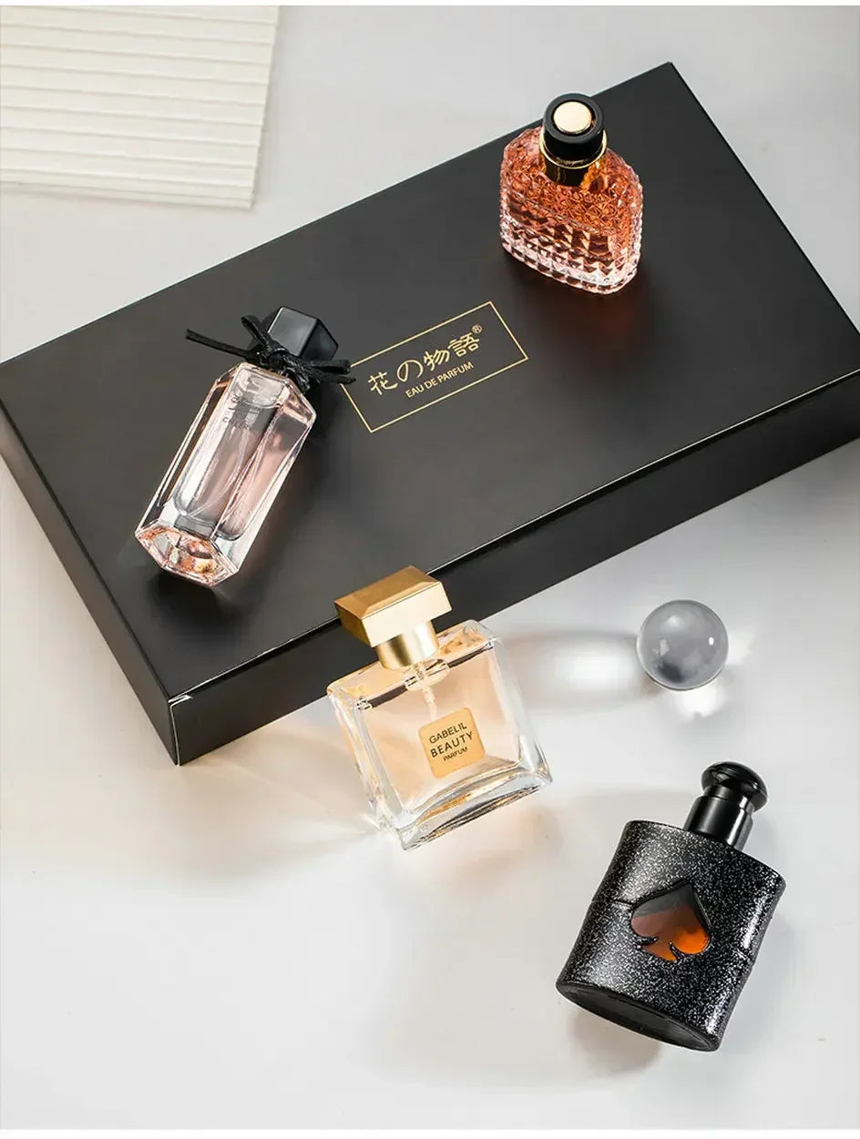 4 Piezas Perfume Original para Mujer – Set de Regalo 105ml
