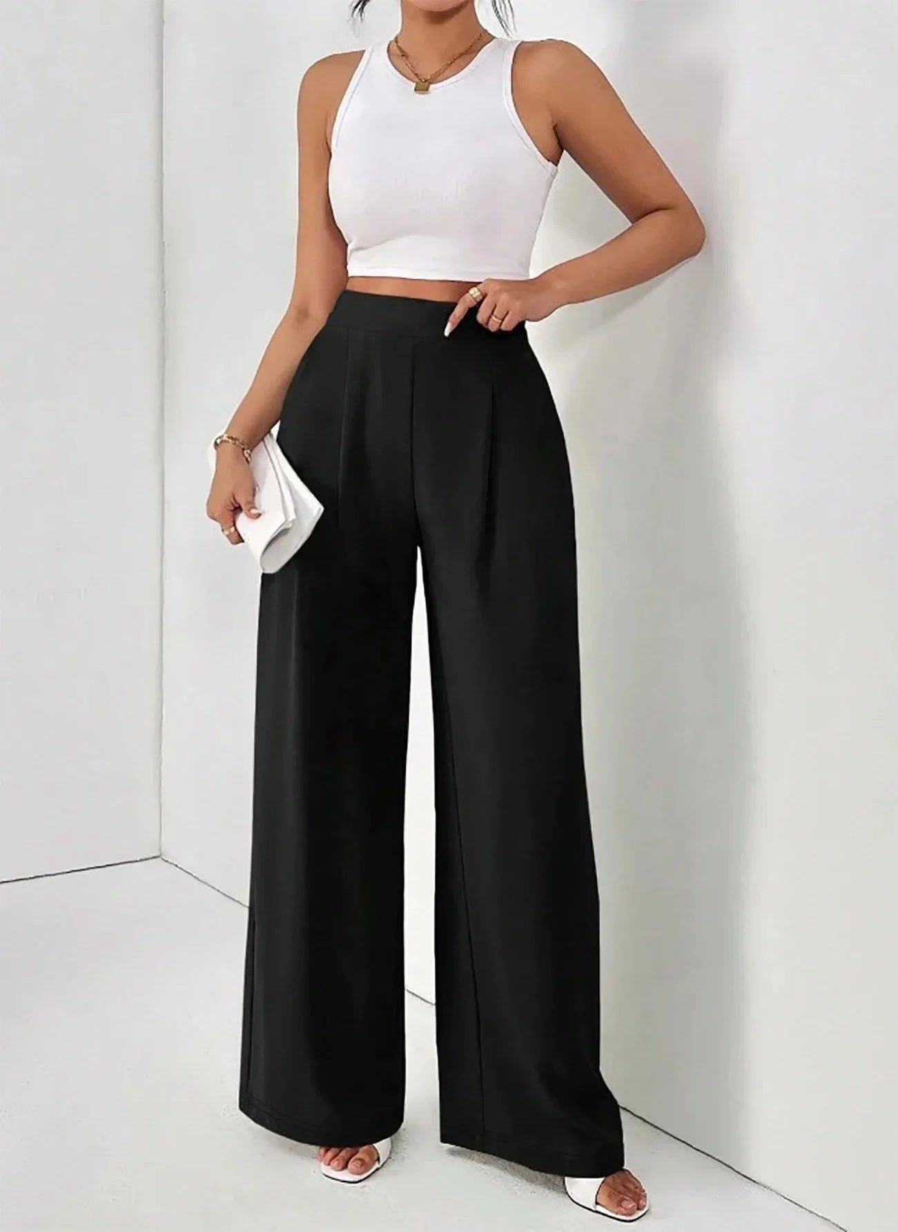 Pantalón Estampado Gráfico