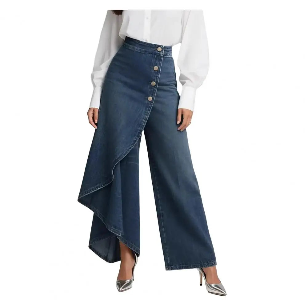 Pantalón de Pierna Ancha para Mujer