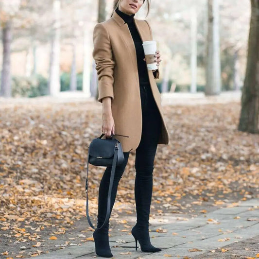 Abrigo Elegante de Invierno M-5XL