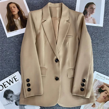 Blazer Clásico de Dos Botones