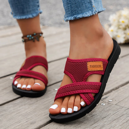 Sandalias Planas Deportivas para Mujer – Diseño Ligero y Versátil