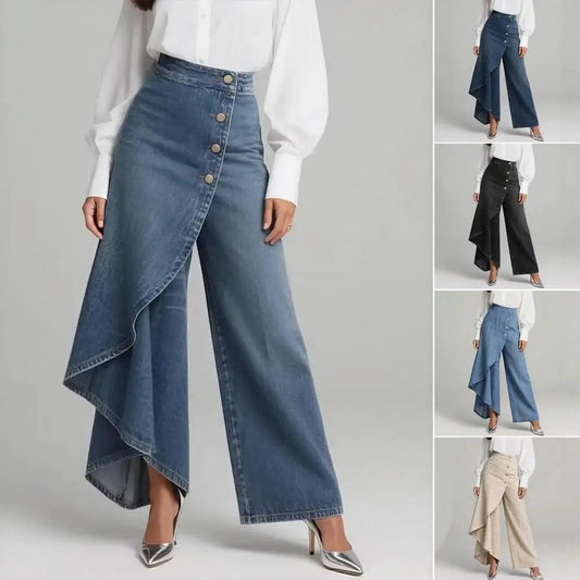 Pantalón de Pierna Ancha para Mujer