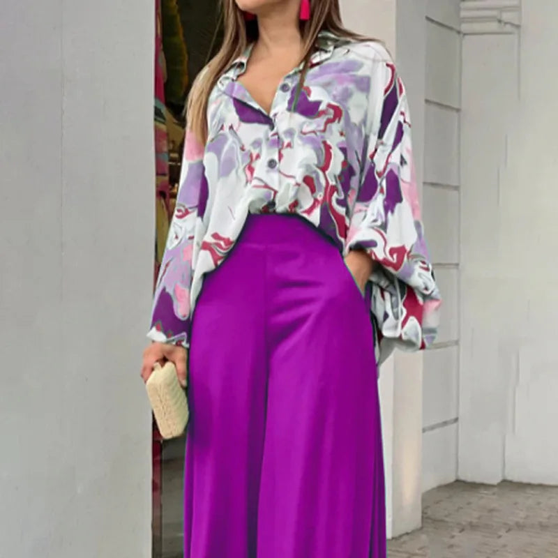 Conjunto Camisa Estampada S-XXXL