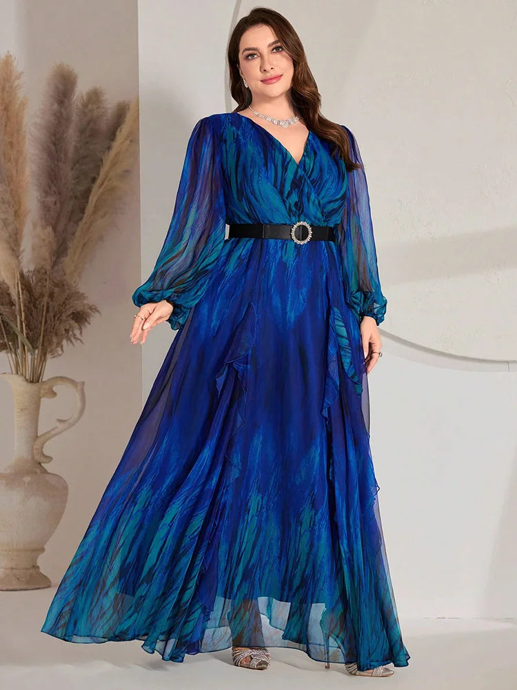 Vestido Largo Talla Grande