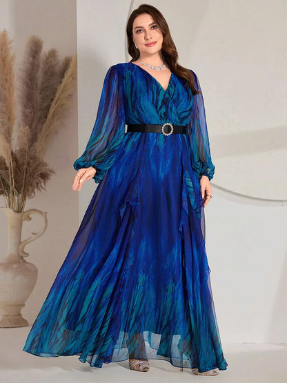 Vestido Largo Talla Grande