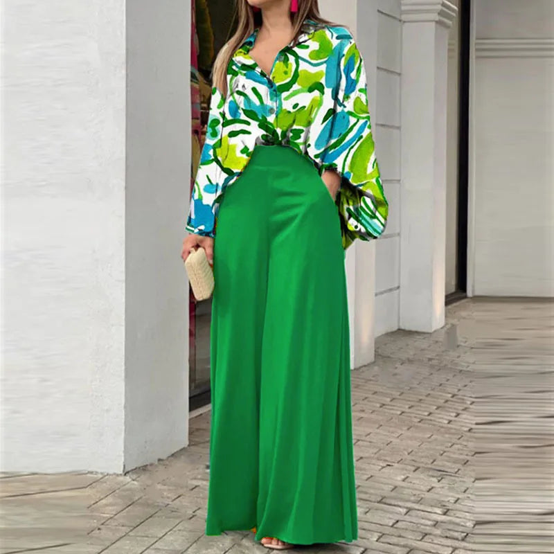Conjunto Camisa Estampada S-XXXL