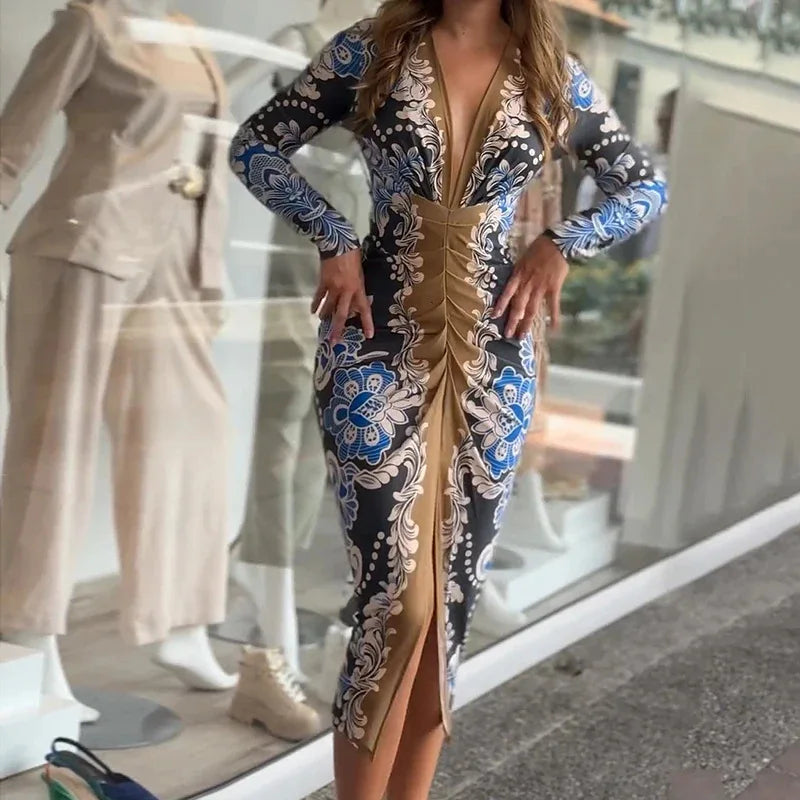Vestido Estampado XS-XXXL
