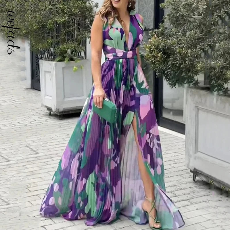 Vestido Maxi Estampado S-XL