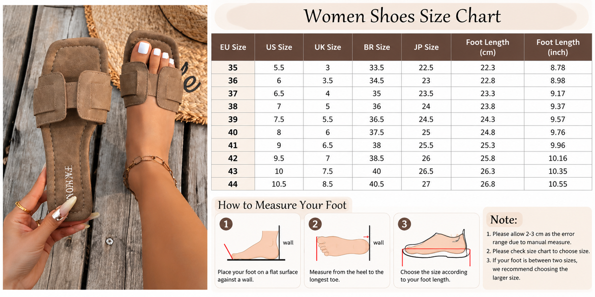 Sandalias Planas para Mujer con Tiras Anchas