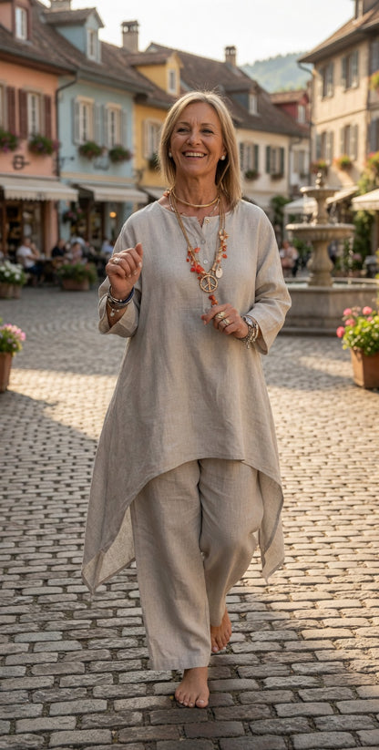 Cotton and Linen Summer Set