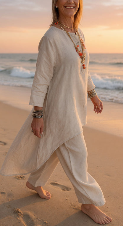 Cotton and Linen Summer Set
