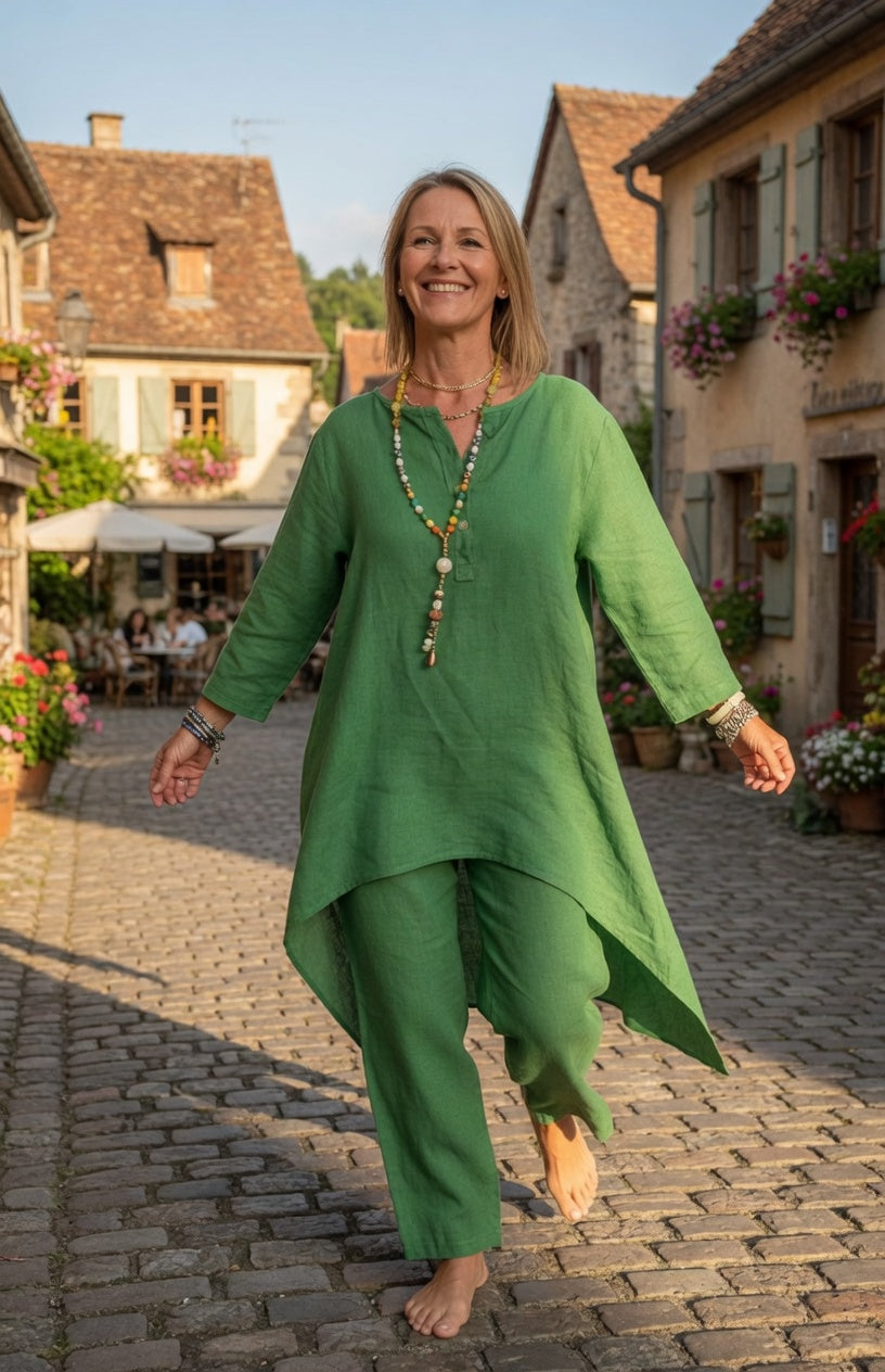 Cotton and Linen Summer Set