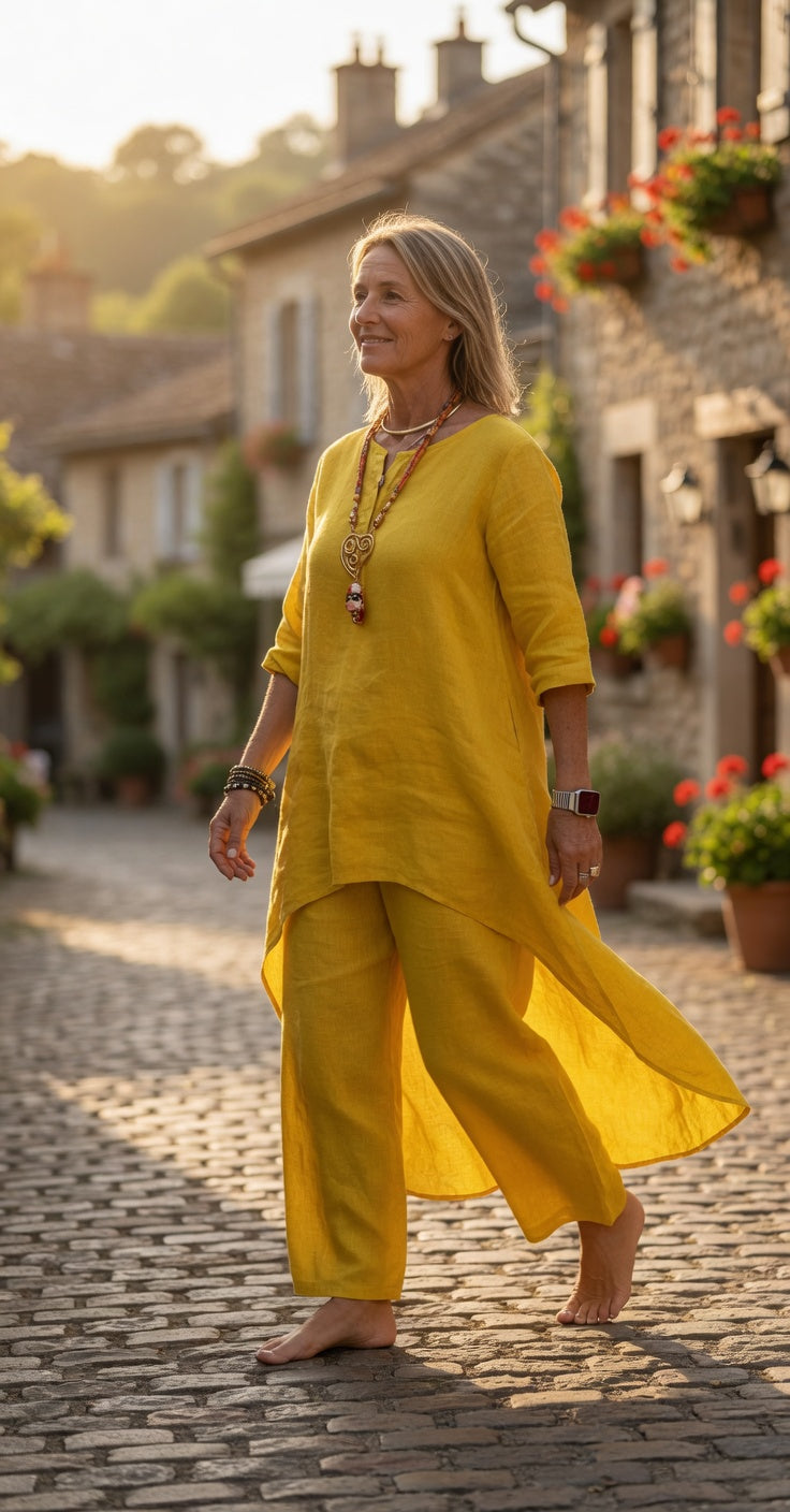 Cotton and Linen Summer Set